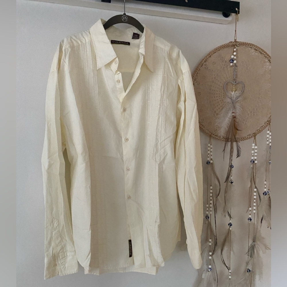 Cubavera Dress Shirt Men’s 2XL